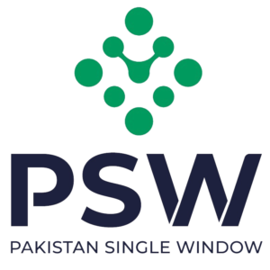 The official logo of Pakistan Single Window - PSW 