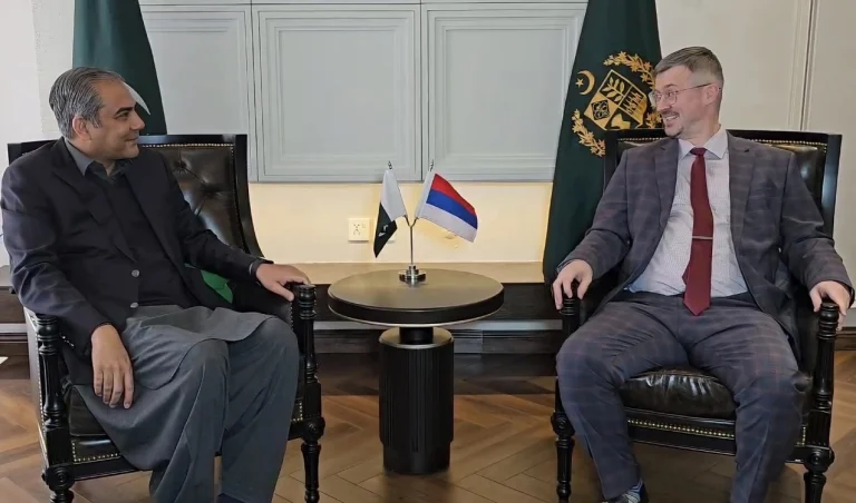 Pakistan Committed to Strengthen Relations with Russia: Mohsin Naqvi