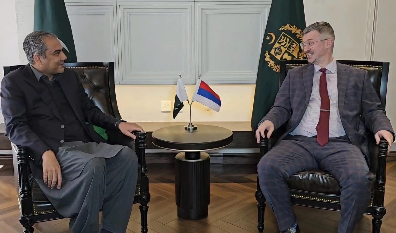 Pakistan Committed to Strengthen Relations with Russia: Mohsin Naqvi