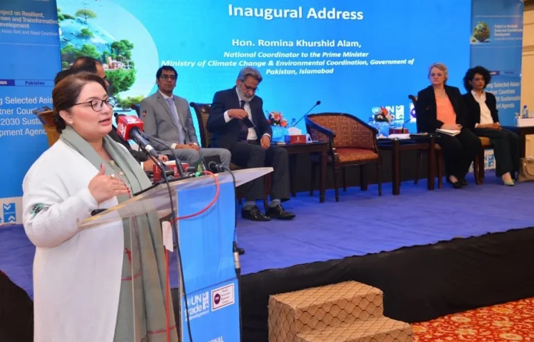 Climate Change is a Challenge of Survival: Romina Khurshid