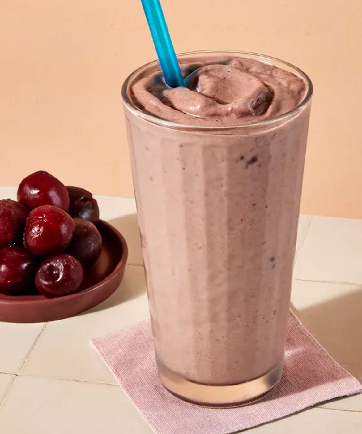 Chocolate-Cherry Protein Shake
