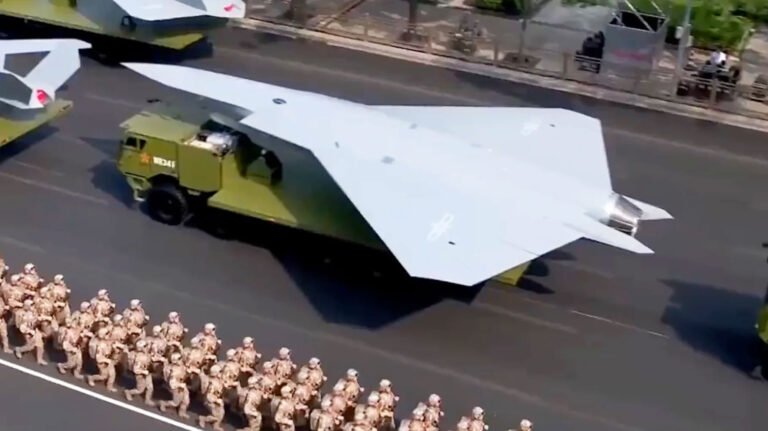 China Unveils Next-Gen Unmanned Stealth Jet in Military Display