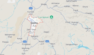 What Quetta Attacks Reveal About Pakistan’s Balochistan Policy - Location of Quetta on Map